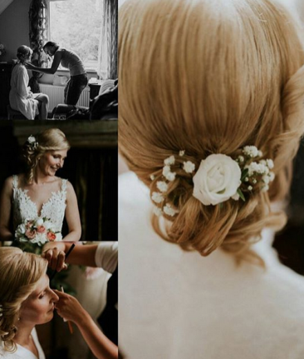 Wedding hairstyle, Valmiera