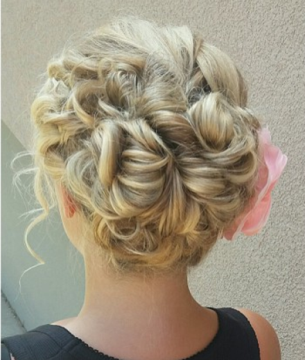 Evening hairstyle, Valmiera