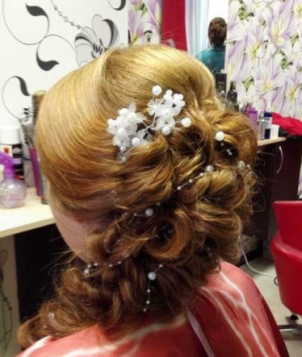 Wedding hairstyle, Ventspils