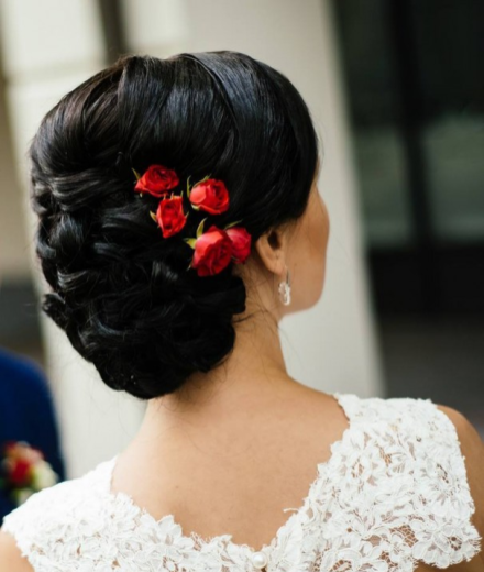 Wedding hairstyle, Rīgas rajons