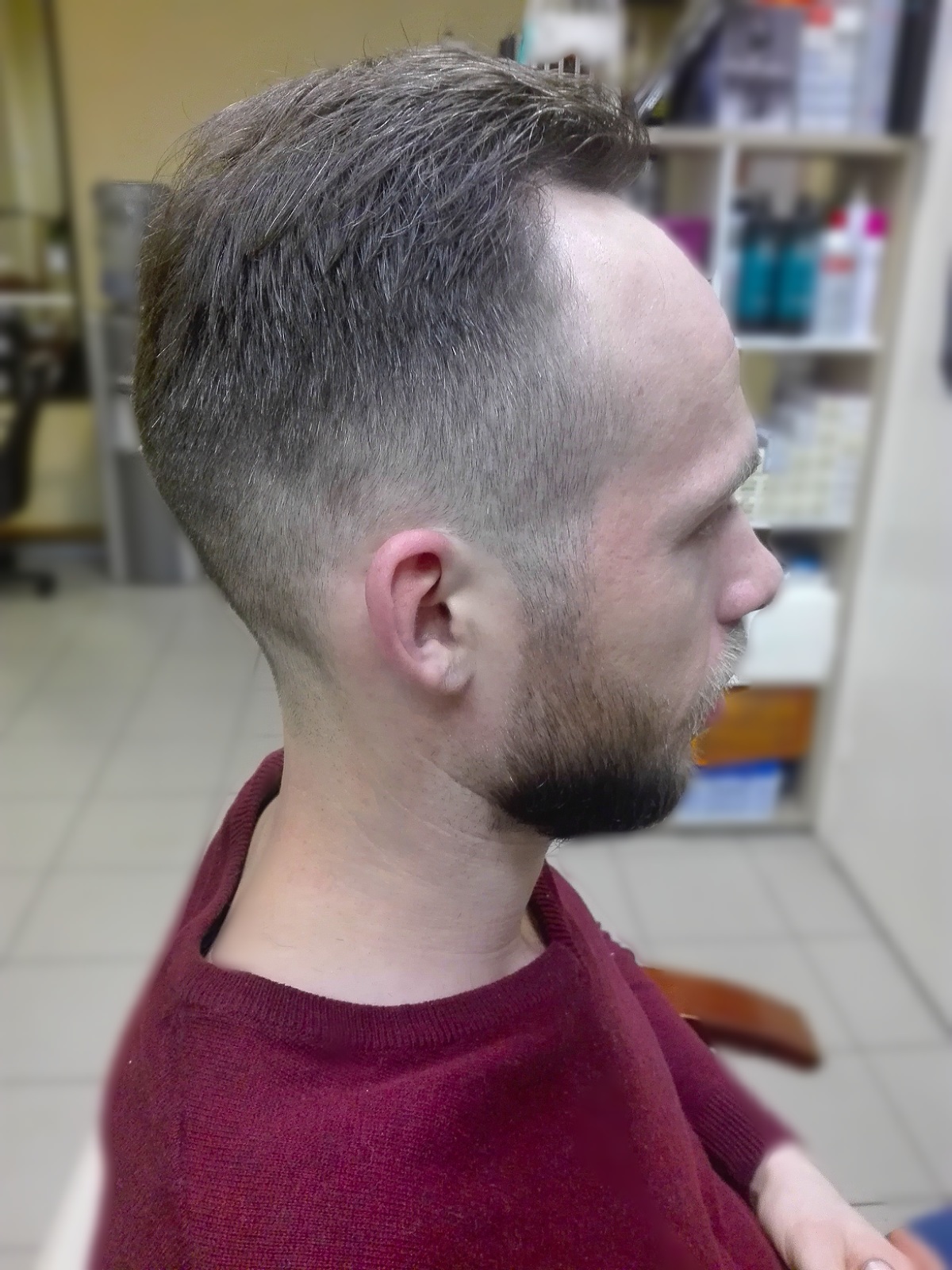 Haircut for men, Jelgava