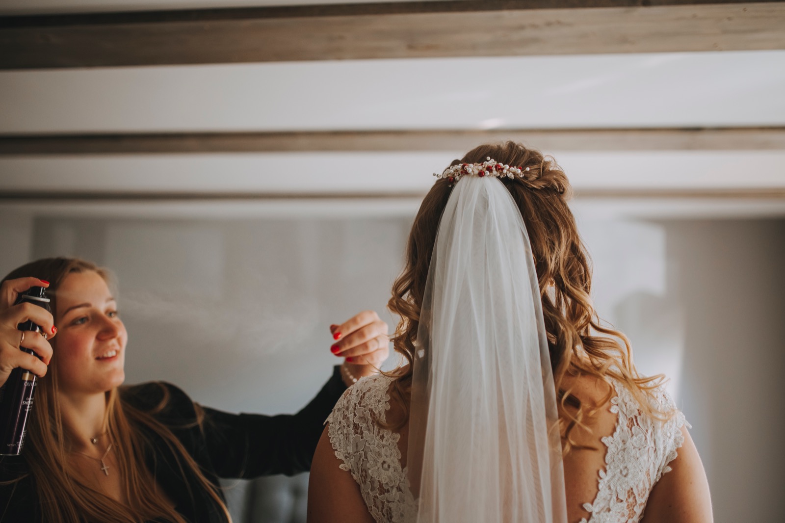 Wedding hairstyle, Rīga