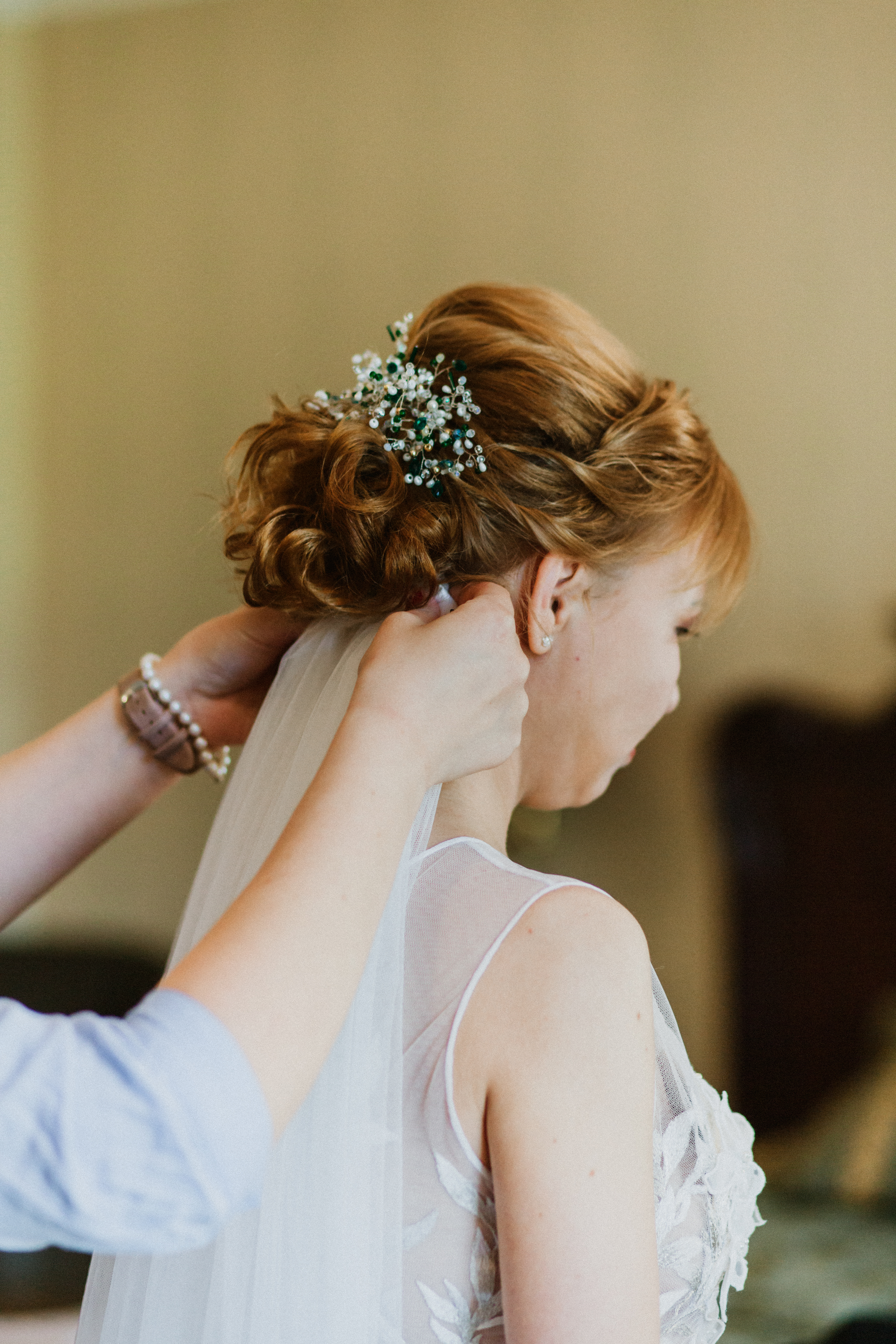 Wedding hairstyle, Rīga