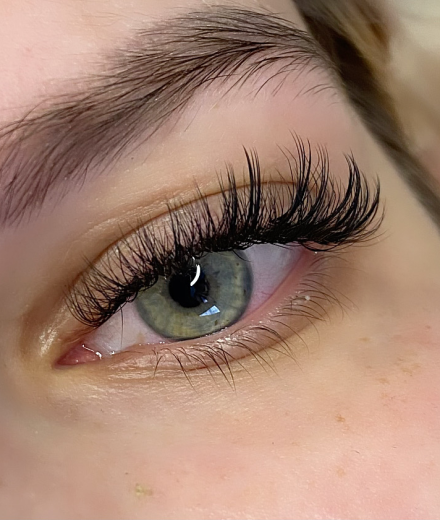 Eyelash extension, mežciems